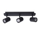 Lampy sufitowe reflektory - Lucide LENNERT Ścienna 3xGU10 czarny 26958/15/30 - produkt 3