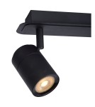 Lampy sufitowe reflektory - Lucide LENNERT Ścienna 3xGU10 czarny 26958/15/30 - produkt 5