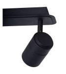 Lampy sufitowe reflektory - Lucide LENNERT Ścienna 3xGU10 czarny 26958/15/30 - produkt 6