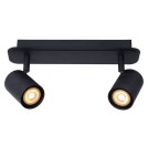 Lampy sufitowe reflektory - Lucide LENNERT Ścienna 2xGU10 czarny 26958/10/30 - produkt 1