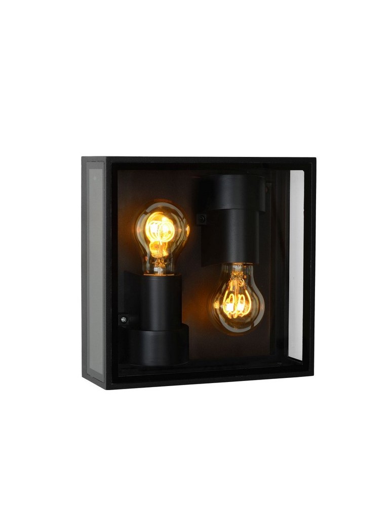 Lucide DUKAN Sufitowa 2xE27 czarny 15802/02/30