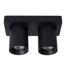 Lampy sufitowe reflektory - Lucide NIGEL Sufitowa 2xGU10 czarny 09929/10/30 - produkt 3