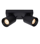 Lampy sufitowe reflektory - Lucide NIGEL Sufitowa 2xGU10 czarny 09929/10/30 - produkt 4