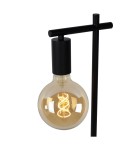 Lampy stołowe loftowe - industrialne - Lucide LEANNE Biurkowa 1xE27 czarny 21521/01/30 - produkt 9
