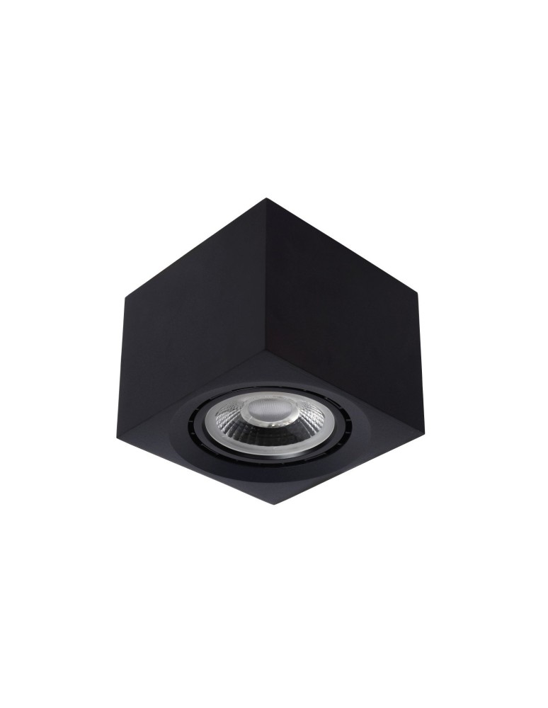 Lucide FEDLER Sufitowa 1xGU10 czarny 09922/12/30
