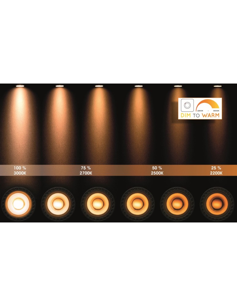 Lampy sufitowe reflektory - Lucide DORIAN Sufitowa 3xGU10 czarny 22968/36/30 - produkt kolory-swiatla.pl 8