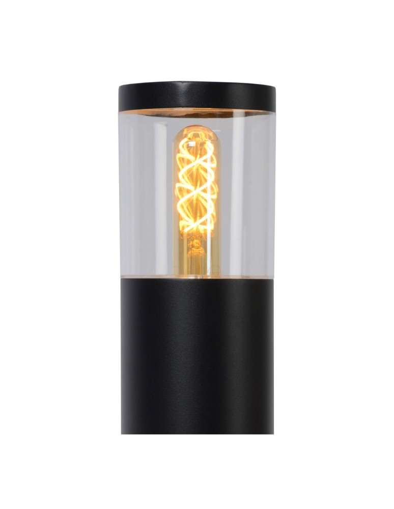 Lampy ogrodowe stojące - Lucide FEDOR Zewnętrzna 1xE27 czarny 14899/80/30 - produkt kolory-swiatla.pl 5