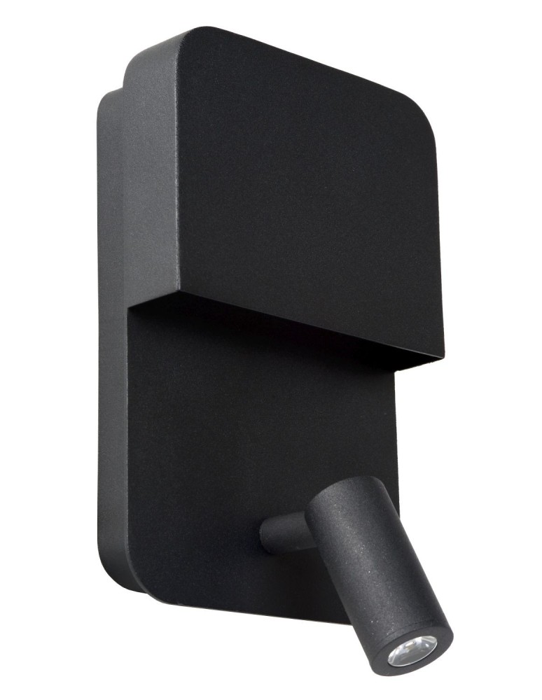 Lucide BOXER Ścienna LED czarny 79200/08/30