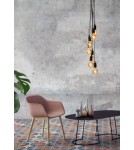 Lampy wiszące - Lucide FIX MULTIPLE Wisząca 7xE27 czarny 08408/07/30 - produkt 4