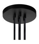Lampy wiszące - Lucide FIX MULTIPLE Wisząca 7xE27 czarny 08408/07/30 - produkt 5