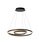 Lampy wiszące LED - Lucide TRINITI Wisząca LED czarny biały 46402/99/30 - produkt 1