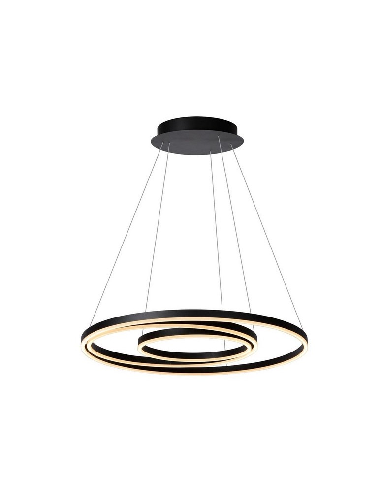 Lucide TRINITI Wisząca LED czarny biały 46402/99/30
