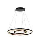 Lampy wiszące LED - Lucide TRINITI Wisząca LED czarny biały 46402/99/30 - produkt 2