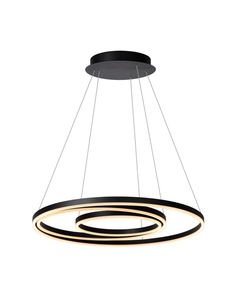Lucide TRINITI Wisząca LED czarny biały 46402/99/30