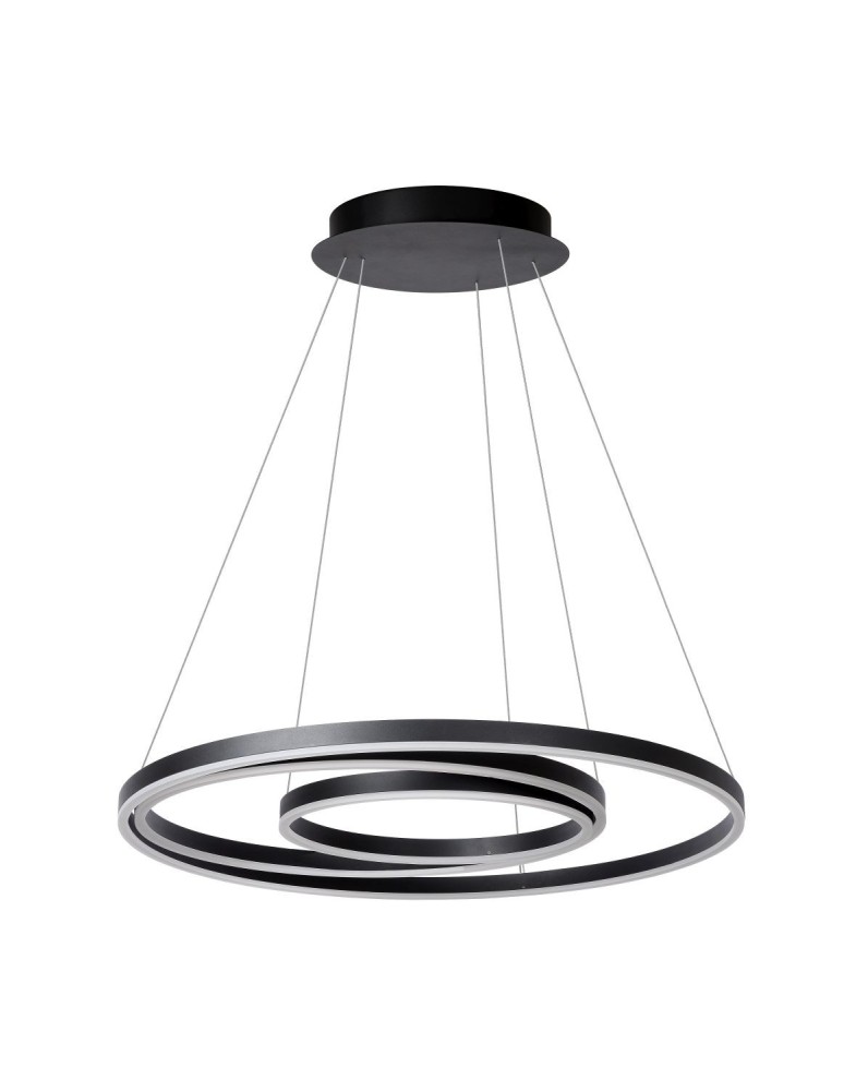 Lucide TRINITI Wisząca LED czarny biały 46402/99/30