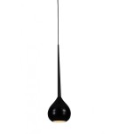 Lampy wiszące pojedyncze - Azzardo AGA 1 BLACK 1xE14 Wisząca Czarny AZ1061 - product 1