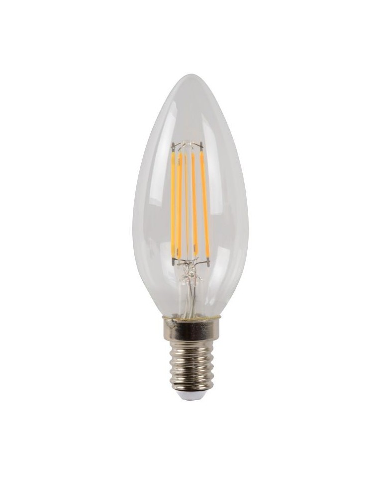 Żarówki Retro LED E14 230V - Lucide LED BULB 1xE14 transparentny 49023/04/60 - product kolory-swiatla.pl 6