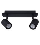 Lampy sufitowe reflektory - Lucide LENNERT Ścienna 2xGU10 czarny 26958/10/30 - produkt 9