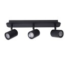 Lampy sufitowe reflektory - Lucide LENNERT Ścienna 3xGU10 czarny 26958/15/30 - produkt 11