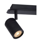 Lampy sufitowe reflektory - Lucide LENNERT Ścienna 3xGU10 czarny 26958/15/30 - produkt 13