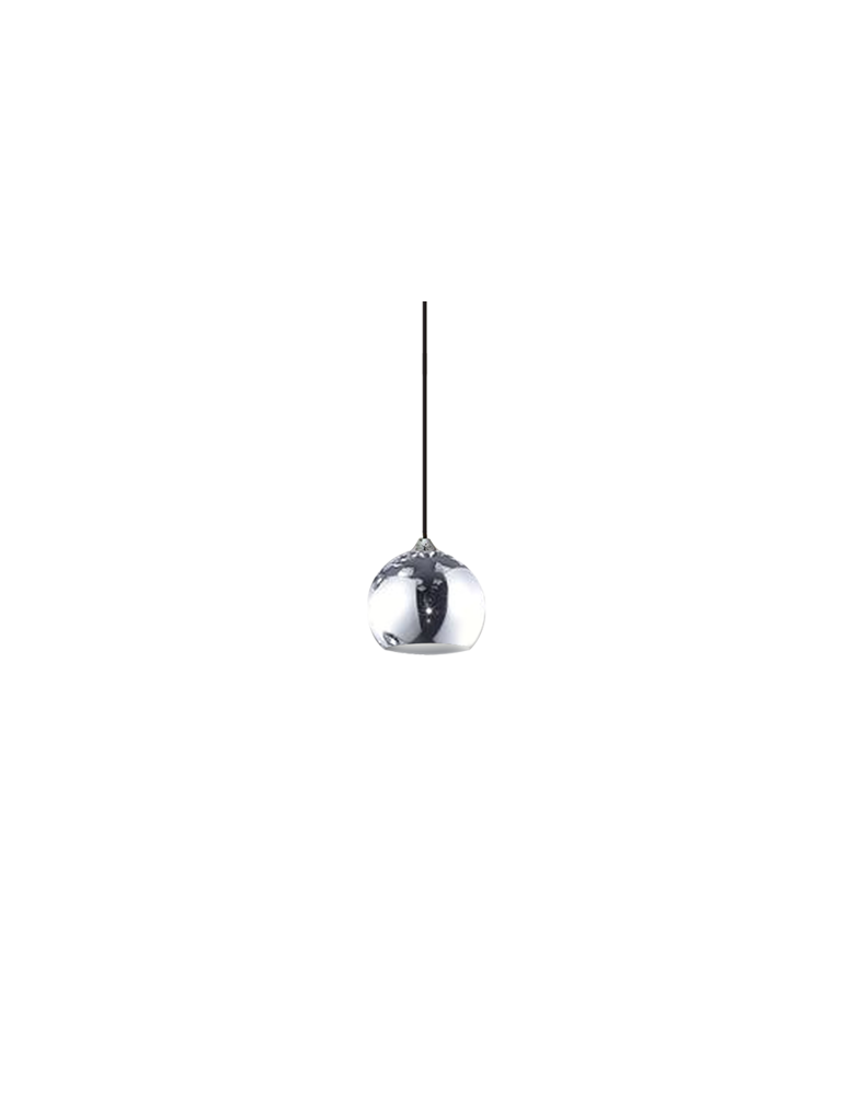 Lampy wiszące pojedyncze - Azzardo GULIA 1 CHROM 1xGU10 Wisząca Chrom AZ0641 - produkt kolory-swiatla.pl 1