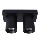 Lampy sufitowe reflektory - Lucide NIGEL Sufitowa 2xGU10 czarny 09929/10/30 - produkt 9