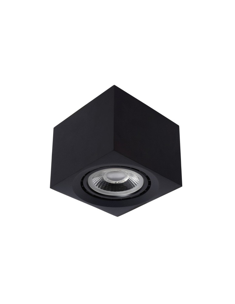 Lucide FEDLER Sufitowa 1xGU10 czarny 09922/12/30
