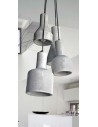 Azzardo KARINA 4 4xE27 Wisząca Beton AZ1030
