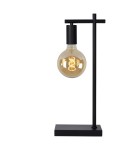 Lampy stołowe loftowe - industrialne - Lucide LEANNE Biurkowa 1xE27 czarny 21521/01/30 - produkt 15