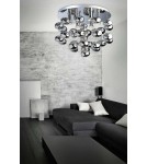 Lampy sufitowe glamour - Azzardo LUVIA CHROME 6xGU10 Sufitowa/Wisząca Chrom AZ2541 - product 3