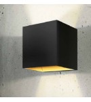 Kinkiety minimalistyczne - Azzardo MARS BLACK/GOLD 1xG9 Ścienna Czarny/Złoty AZ1052 - produkt 2