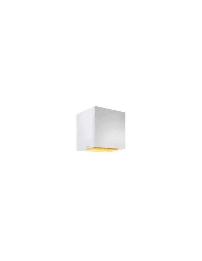 Kinkiety - Azzardo MARS WHITE/GOLD 1xG9 Ścienna Biały/Złoty AZ1090 - produkt kolory-swiatla.pl 1