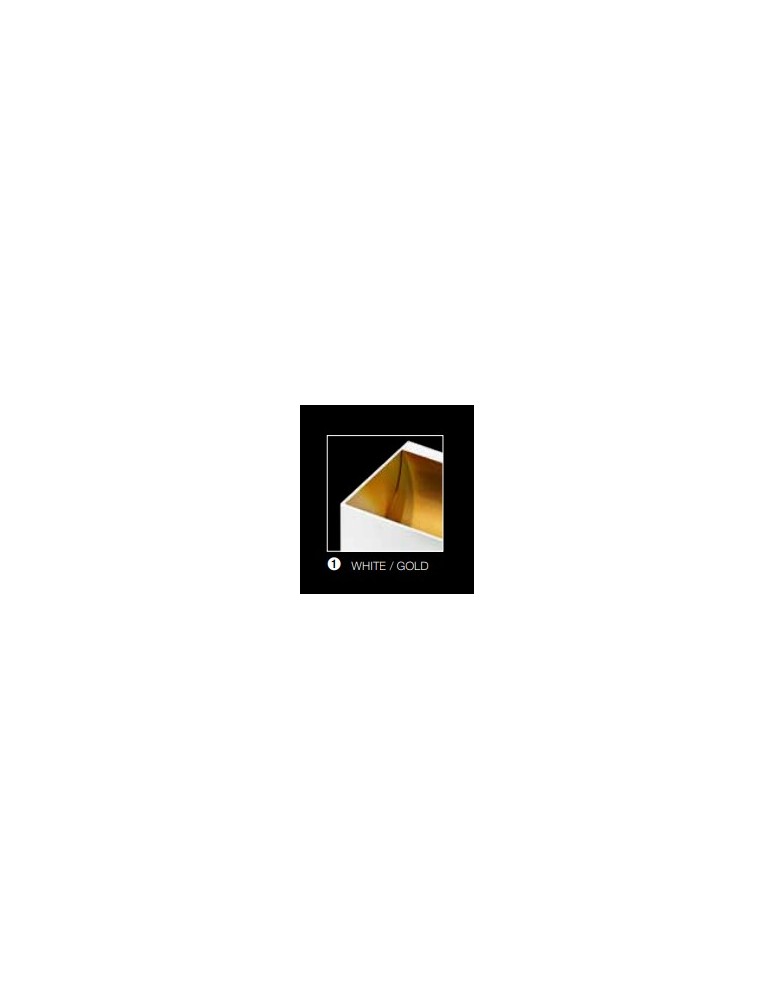 Kinkiety - Azzardo MARS WHITE/GOLD 1xG9 Ścienna Biały/Złoty AZ1090 - product kolory-swiatla.pl 2
