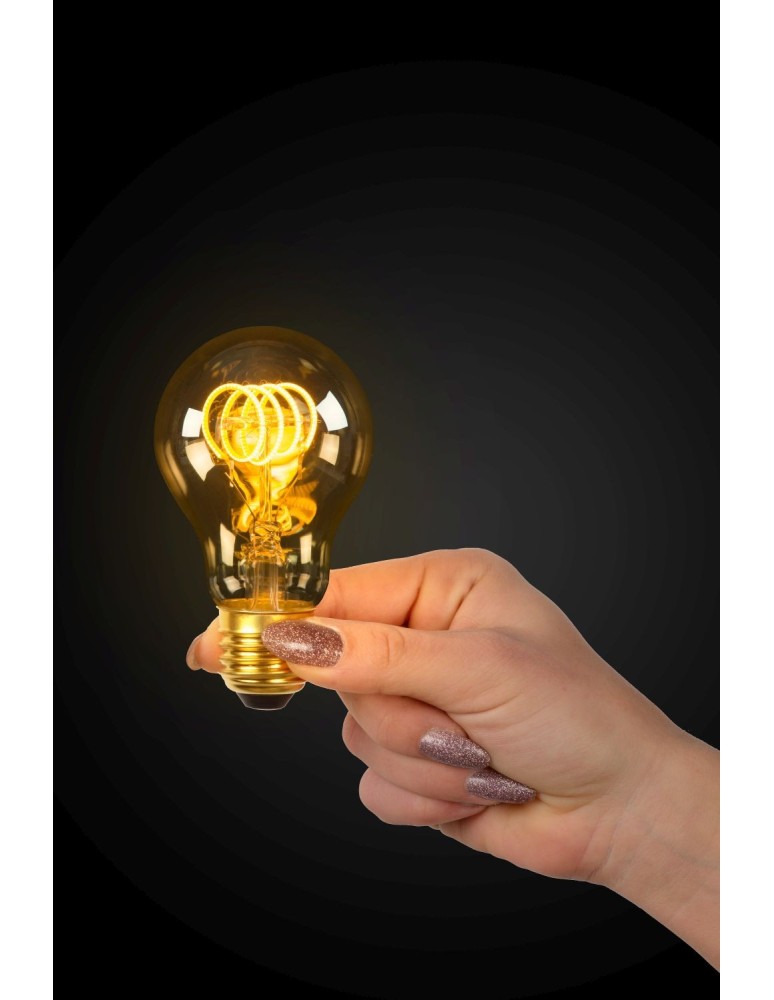 Lucide LED BULB 1xE27 bursztynowy 49042/05/62