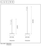 Lampy stołowe LED - Lucide PHILON Biurkowa 1xLED czarny 79581/05/30 - produkt 19
