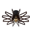 Lampy sufitowe - Lucide ZIDANE Sufitowa 1xE27 czarny 77184/45/30 - produkt 7