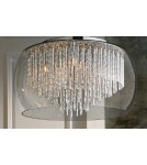 Lampy sufitowe glamour - Azzardo REGO 50 8xG9 2w1 Sufitowa lub Wisząca Przeźroczysty/Chrom AZ1000 - product 4