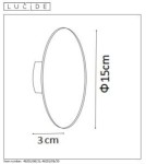 Kinkiety - Lucide EKLYPS LED Ścienna LED czarny 46201/06/30 - produkt 11