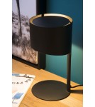 Lampy stołowe z abażurem - Lucide KNULLE Biurkowa 1xE14 czarny 45504/01/30 - produkt 6