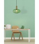 Lampy wiszące zielone - Lucide MALOTO  Wisząca 1xE27 zielony 45386/30/33 - product 13