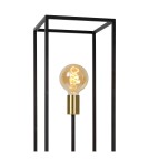 Lampy podłogowe loftowe - industrialne - Lucide RUBEN Podłogowa 3xE27 czarny satynowy mosiądz 00724/03/30 - produkt 14