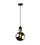 Lampy wiszące - Lucide JULIUS  Wisząca 1xE27 czarny 34438/20/65 - produkt 1
