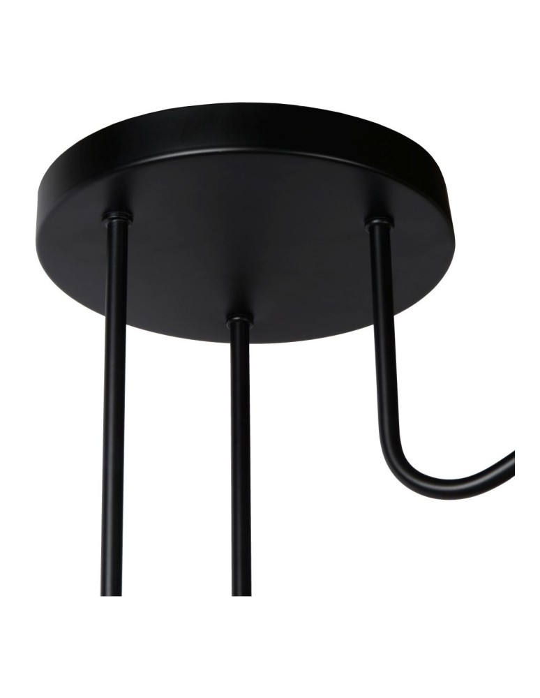 Lampy sufitowe reflektory - Lucide PEPIJN Sufitowa 3xE14 czarny 05128/03/30 - produkt kolory-swiatla.pl 11