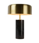 Lampy stołowe designerskie - Lucide MIRASOL Biurkowa 3xG9 czarny satynowy mosiądz 34540/03/30 - produkt 13