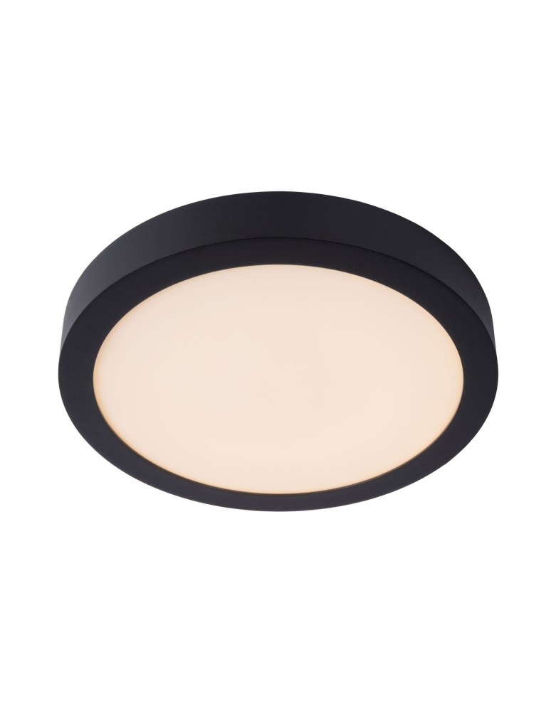 Plafony hermetyczne - Lucide BRICE-LED  Sufitowa LED czarny 28116/30/30 - produkt kolory-swiatla.pl 1