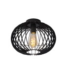 Lampy sufitowe - Lucide REDA Sufitowa 1xE27 czarny 78199/01/30 - produkt 1