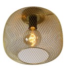 Lampy sufitowe loftowe - industrialne - Lucide MESH Sufitowa 1xE27 czarny 45185/30/02 - produkt 8