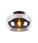 Lampy sufitowe - Lucide JUDI Sufitowa 1xE27 szary czarny 45177/30/65 - produkt 1