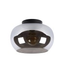 Lampy sufitowe - Lucide JUDI Sufitowa 1xE27 szary czarny 45177/30/65 - produkt 7