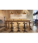 Lampy wiszące w kolorze mosiądz - Lucide GIADA Wisząca 1xE27 satynowy mosiądz czarny 30472/40/02 - produkt 11